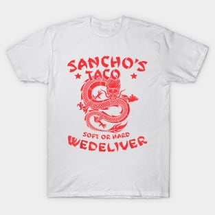 Mexican Party Shirt, Big Taco Text Shirt, Funny Food Shirts, Funny Taco T Shirt, I love Tacos T Shirt, I Wonder if Tacos Think About Me Too T-Shirt